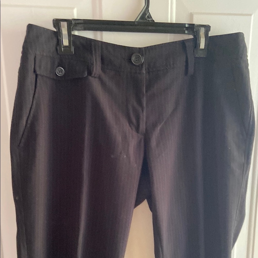 H&M Black Dress Pants Tailored Straight-Leg